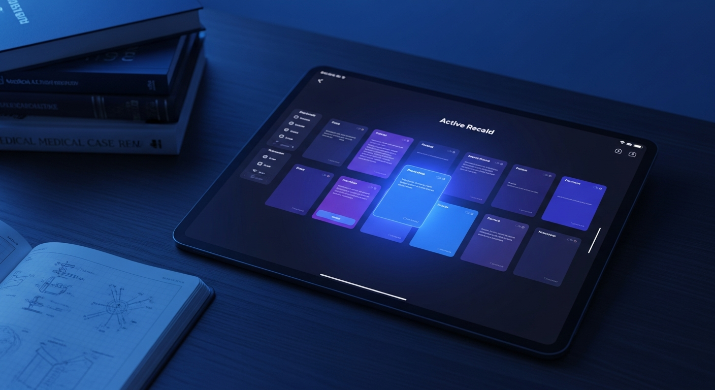 StudyLoop Active Recall Interface